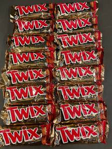 Lot of 16 Twix Candy Bars - 1.79 oz Each