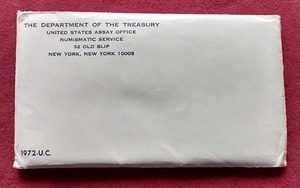lot 2 image: 1972 U.S. Mint Uncirculated Set