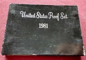 lot 20 image: 1981 U.S. Mint Proof Set
