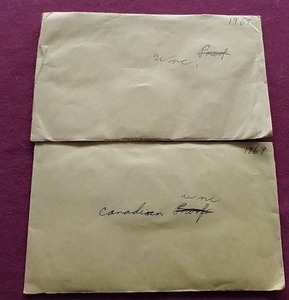 lot 40 image: (2) 1969 Canada Mint Uncirculated Sets