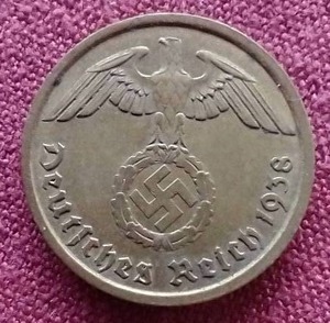 lot 43 image: 1938 German Third Reich Coin