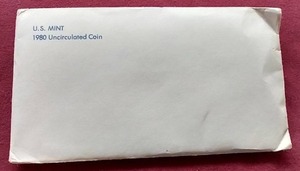 lot 52 image: 1980 U.S. Mint Uncirculated Set