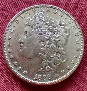 lot 84 image: Nice 1889-S Morgan Dollar - KEY COIN