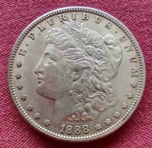 lot 112 image: 1888-S Morgan Dollar - KEY COIN