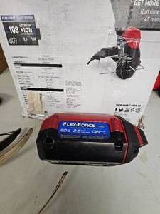 Toro BlowerTrimmer, 60V Lithium, like new in box, 1 battery