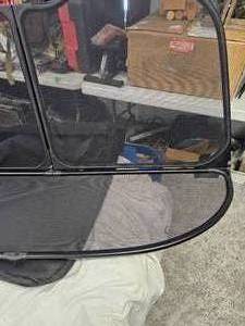 Black Mesh Shooting Blind