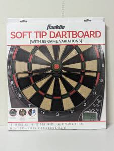 lot 1 image: Franklin Sports Electronic Soft Tip Dartboard