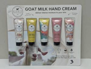 lot 3 image: Dionis Goat Milk Skincare - 5 Pack of 1 oz Hand Creams