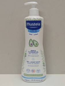 lot 15 image: Mustela Gentle Cleansing Gel Baby Body Wash and Baby Shampoo - 25.35 fl oz