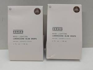 lot 24 image: 2 Pack - Versed Mood Lighting Luminizing Glow Drops Bronzer - 1 fl ozea