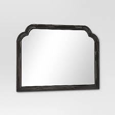 lot 302 image: French Country Mantel Mirror Black - Threshold - 36 x 26