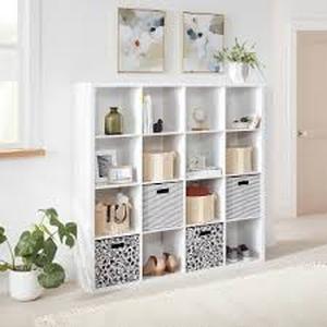 lot 6 image: 16 Cube Organizer - Brightroom - White