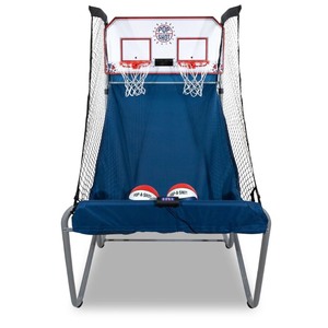 lot 12 image: Pop-A-Shot Official Home Dual Shot Basketball