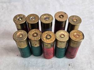 lot 16 image: Lot of 10 Random 12 Gauge Shotgun Shells