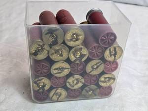 lot 17 image: Lot of 23 12 Gauge Shotgun Shells - Appear to be reloads