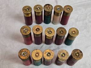 lot 18 image: Lot of 15 Assorted 12 GA Shotgun Slugs