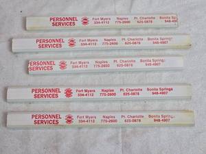lot 44 image: 5 Carpenters Pencils from Florida
