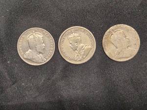 lot 68 image: 1903, 1931, Early 1900s Canadian Dimes