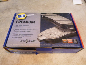 lot 71 image: NAPA Brake Pads