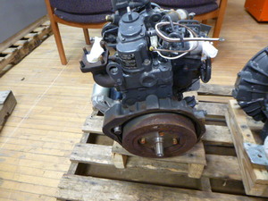 lot 12 image: Kubota 2 Cylinder Diesel Motor