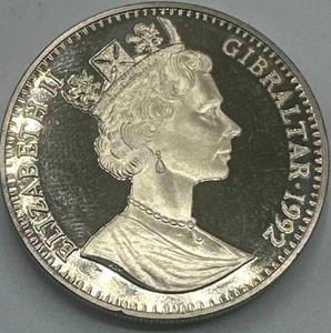 lot 41 image: 1992 UK Olympic Victor 1 Crown Proof (rarer, only 8000 minted)