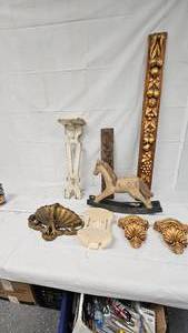 Wall Hangers and Paper Mache Horse