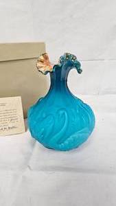 Fenton Vase with certificate and box