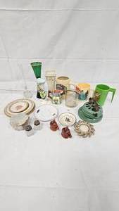 Salt and Pepper Shakers, Bowl Mixer and Various Vintage