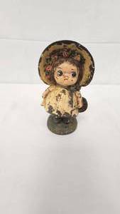 Dolly Dimple Cast Iron Coin Bank