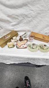 Tie Box, Trinket Box,Tea Set CupSaucer with Sugar Creamer, assorted