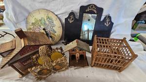Converse Toy Dollhouse, German Bird Cage, and other