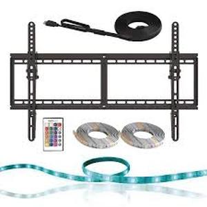Lot of Tzumi Aura LED 65 in. TV Mount Combo 18-PC PDQ  Customer Returns See Pictures