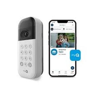 Lot of Chamberlain myQ Smart Wireless Garage Door Video Keypad Customer Returns See Pictures