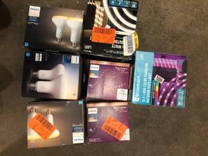 Lot of Assorted Lighting Items Various Models and Conditions  Customer Returns See Pictures