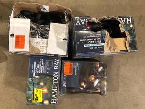 Lot of Assorted Lighting Various Models and Conditions   Customer Returns See Pictures