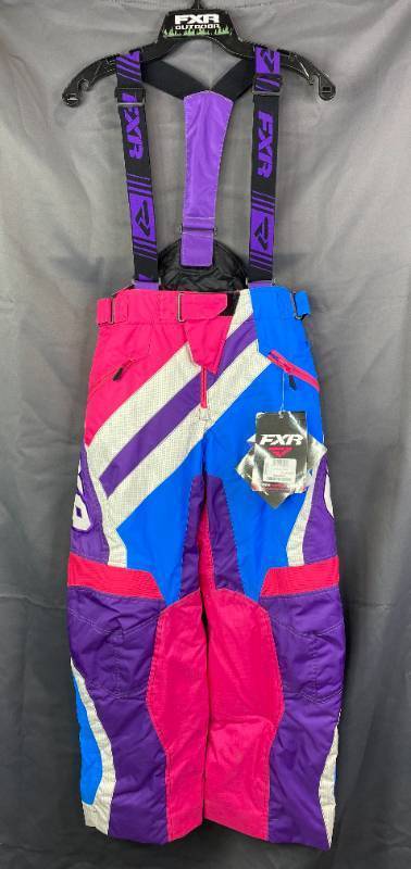 lot 131F image: Brand New FXR X-System Pant Womens Size 4 Blue Purple Fuchsia $299 Retail G