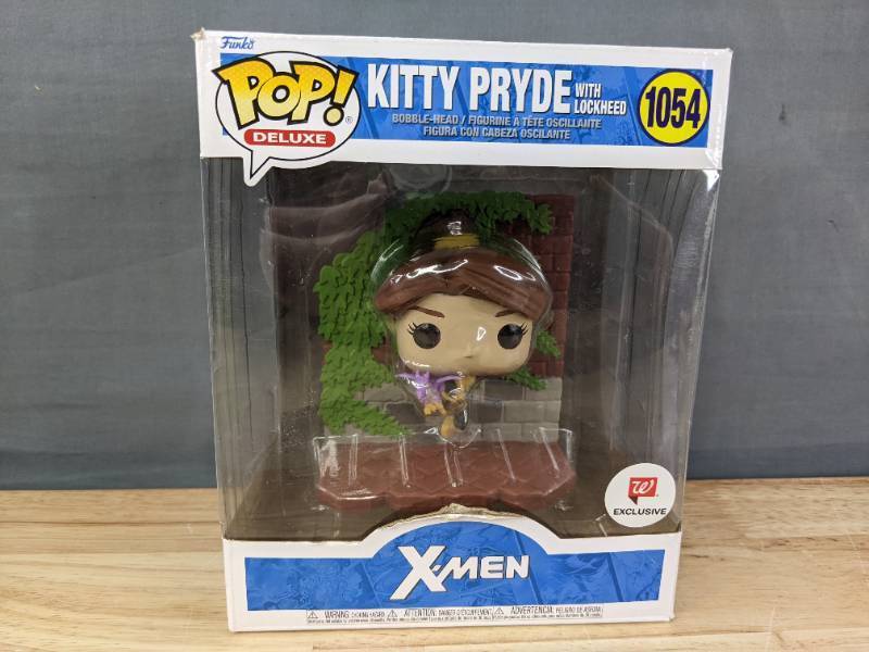 lot 72J image: Brand New Funko Pop Kitty Pryde With Lockheed X-Men #1054 Figure V