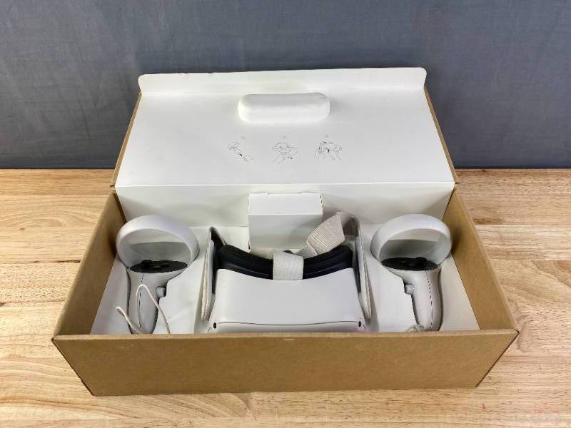 lot 3A image: Oculus Meta Quest 2 All-In-One 256GB VR Gaming Headset J