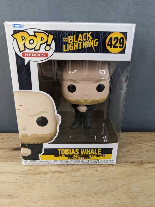 lot 100M image: Brand New Funko Pop DC Black Lightening Tobia Whale #429 Figure V