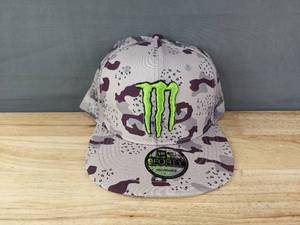 lot 42A image: Brand New Monster Energy Drink New Era Snapback Adjustable 9Forty Camo Hat OSFM O