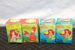 lot 6 image: Set of 4 Disney The Little Mermaid Plush Toys