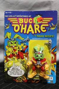 lot 22 image: Vintage Bucky OHare Action Figure - The Toad Wars
