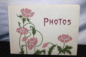 lot 31 image: Vintage Floral Design Photo Album