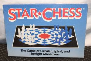 lot 32 image: Star Chess Board Game - Circular, Spiral, and Straight Maneuvers