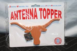 lot 55 image: Longhorn Antenna Topper by Extreme Mascots