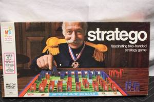 lot 81 image: Vintage Stratego Board Game by Milton Bradley