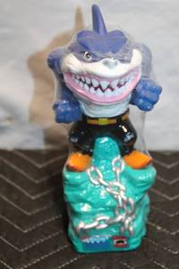 lot 108 image: Vintage Street Sharks Ripster Figurine in Original Packaging