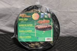 lot 161 image: Marsh Allan Disposable Quick Grill with Instant Charcoal