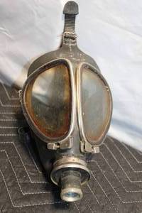 lot A-165 image: Vintage ACME Full Vision Face Protector Gas Mask