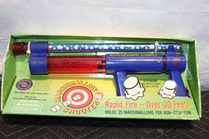 lot 177 image: Vintage Marshmallow Shooter with Original Packaging